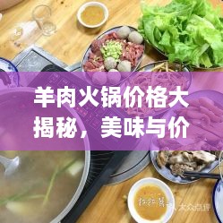 羊肉火鍋價(jià)格大揭秘，美味與價(jià)值完美融合！
