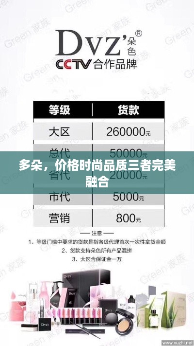 多朵，價格時尚品質(zhì)三者完美融合