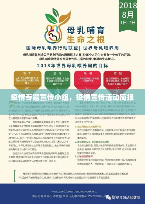 疫情專題宣傳小組，疫情宣傳活動簡報 