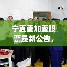 寧夏壹加壹股票最新公告，重磅消息揭秘，投資者不容錯(cuò)過！