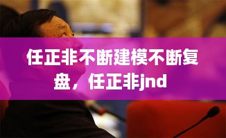 任正非不斷建模不斷復(fù)盤(pán)，任正非jnd 