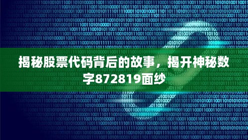 揭秘股票代碼背后的故事，揭開神秘?cái)?shù)字872819面紗