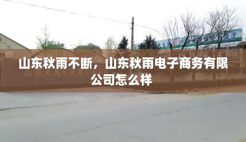 山東秋雨不斷，山東秋雨電子商務有限公司怎么樣 
