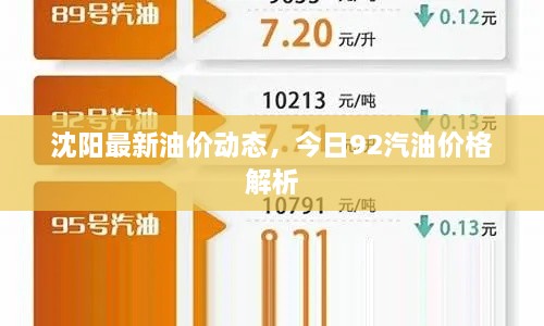沈陽最新油價(jià)動(dòng)態(tài)，今日92汽油價(jià)格解析