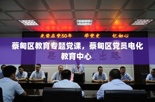 蔡甸區(qū)教育專題黨課，蔡甸區(qū)黨員電化教育中心 