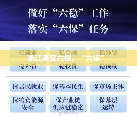 浙江落實(shí)六保，“六?！?