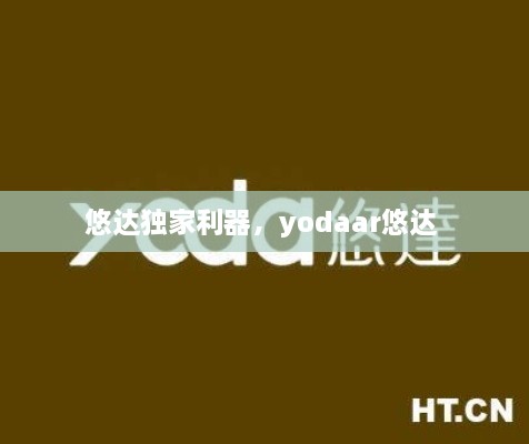 悠達(dá)獨(dú)家利器，yodaar悠達(dá) 