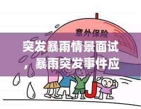 突發(fā)暴雨情景面試，暴雨突發(fā)事件應(yīng)急預(yù)案 