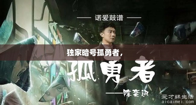 獨家暗號孤勇者， 