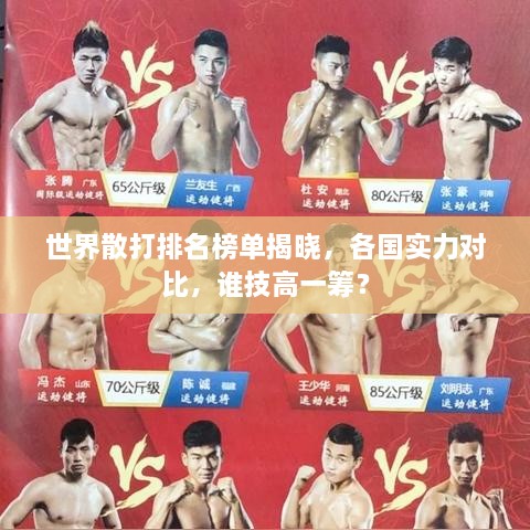 世界散打排名榜單揭曉，各國(guó)實(shí)力對(duì)比，誰(shuí)技高一籌？