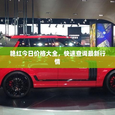 艷紅今日價(jià)格大全，快速查詢最新行情