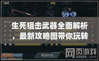 生死狙擊武器全面解析，最新攻略圖帶你玩轉(zhuǎn)武器選擇！