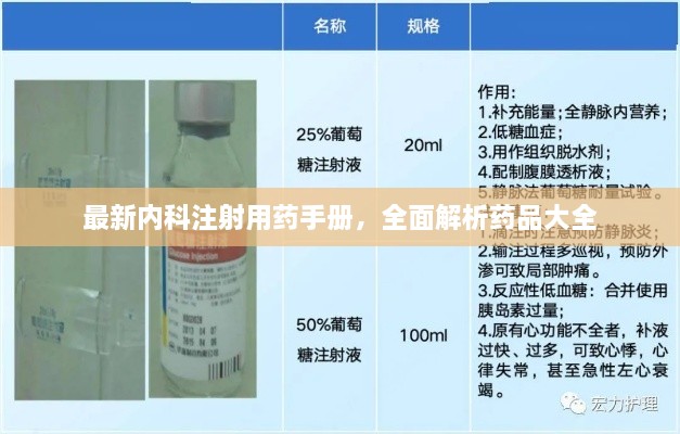 最新內(nèi)科注射用藥手冊(cè)，全面解析藥品大全