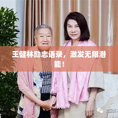 王健林勵(lì)志語錄，激發(fā)無限潛能！