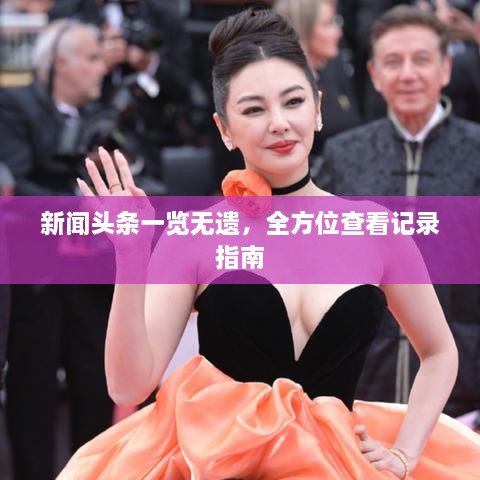 新聞?lì)^條一覽無遺，全方位查看記錄指南