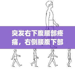 突發(fā)右下腹腰部疼痛，右側(cè)腰腹下部突然疼 