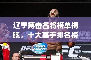 遼寧搏擊名將榜單揭曉，十大高手排名榜單！