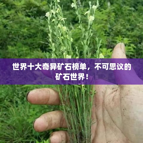 世界十大奇異礦石榜單，不可思議的礦石世界！