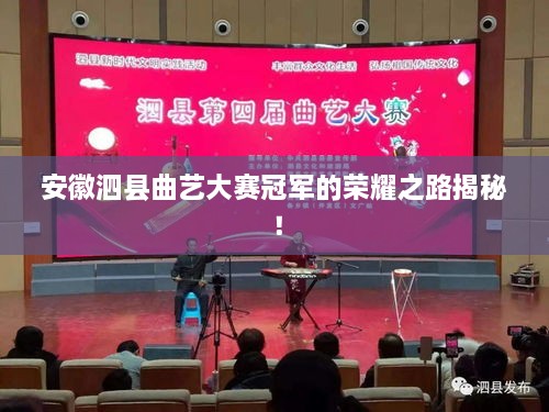 安徽泗縣曲藝大賽冠軍的榮耀之路揭秘！