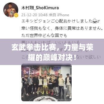 玄武拳擊比賽，力量與榮耀的巔峰對決！
