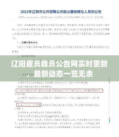 遼陽(yáng)雇員裁員公告網(wǎng)實(shí)時(shí)更新，最新動(dòng)態(tài)一覽無(wú)余