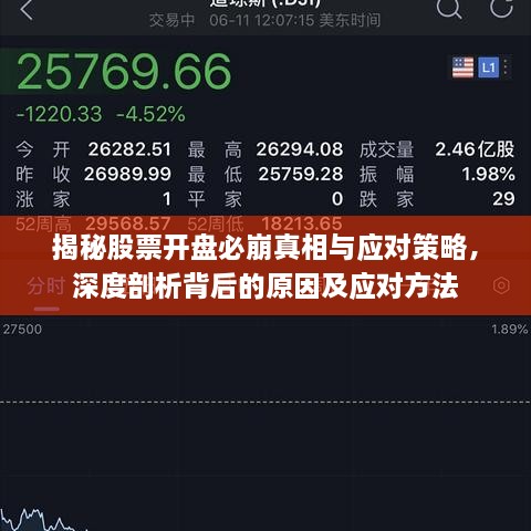 揭秘股票開盤必崩真相與應(yīng)對(duì)策略，深度剖析背后的原因及應(yīng)對(duì)方法