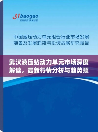武漢液壓站動力單元市場深度解讀，最新行情分析與趨勢預(yù)測