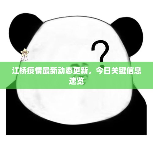 江橋疫情最新動態(tài)更新，今日關(guān)鍵信息速覽
