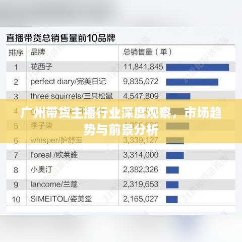 廣州帶貨主播行業(yè)深度觀察，市場(chǎng)趨勢(shì)與前景分析